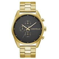 Caravelle NY 45L136 Women's Chronograph Watch - Two-Tone Stainless Steel