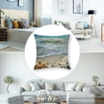 thumbnail image 5 of Shiartex Beach Body Pillow Cover Summer Starfish Seashell on Beach Nautical Pillow Case with Zipper Decorative Bedding Pillowcase Coastal Pillow Covers Soft Cushion Pillow Case for Bedroom,2pcs, 5 of 7