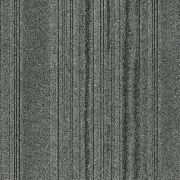 Shuffle Sky Grey Carpet Tiles - 24" x 24" Indoor/Outdoor, Peel and Stick Carpet Tiles - 60 sq. ft. per box – Pack of 15 Tiles