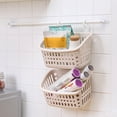 thumbnail image 4 of Yesbay Hanging Storage Basket Hollow Ventilated Storage Basket Organizer, 4 of 8