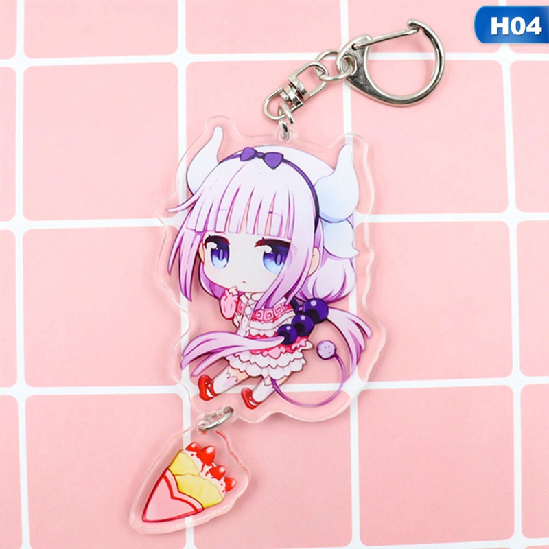 AkoaDa AkoaDa 1pcs Anime Miss Kobayashi's Dragon Maid Keychain