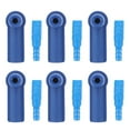 thumbnail image 1 of FONWILYO 6Pcs Brake Oil Change Tool Abs Blue for Vehicle Maintenance Brake System Care, 1 of 8