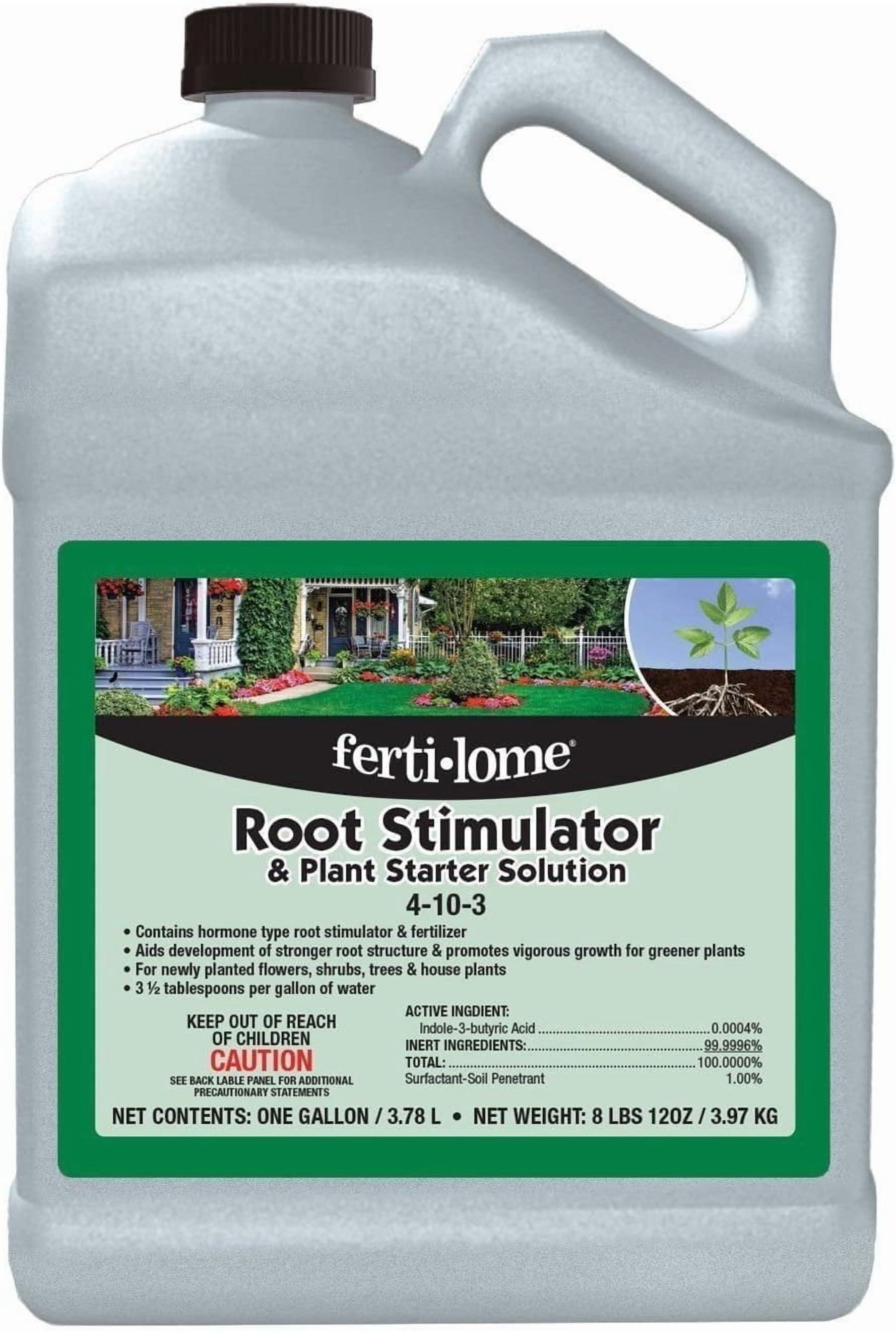 VPG Fertilome Root Stimulator Fertilizer - For Trees, Shrubs, Roses - 2.5Gal — Outdoor & Indoor Plant Use, Easy Application