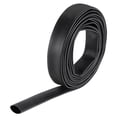 thumbnail image 1 of Tubos termocontraíbles Uxcell 5/8" de diámetro, 1.02" de ancho plano, tasa de contracción 3:1, funda de cable de 10 pies, negra, 1 of 6