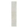 thumbnail image 3 of Unique Loom Trellis Shag Collection Area Rug - Ruby (3' 3" x 16' 5" Runner Ivory/Gray), 3 of 11