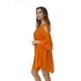 thumbnail image 2 of Riviera Sun Cold Shoulder Floral Embroidered Casual Dress, 2 of 3