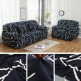 thumbnail image 4 of KALAKALA Sofa Cover Fit Stretch Slipcover Elastic Fabric Printed Pattern Chair Loveseat Couch Settee Non Slip Sofa Covers Furniture Cover Protector Washable, 4 of 6