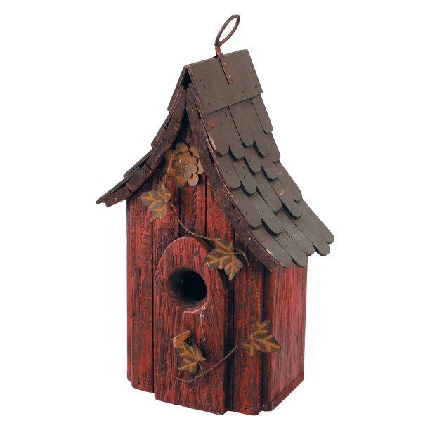Carson Home Accents Shingle Roof Birdhouse