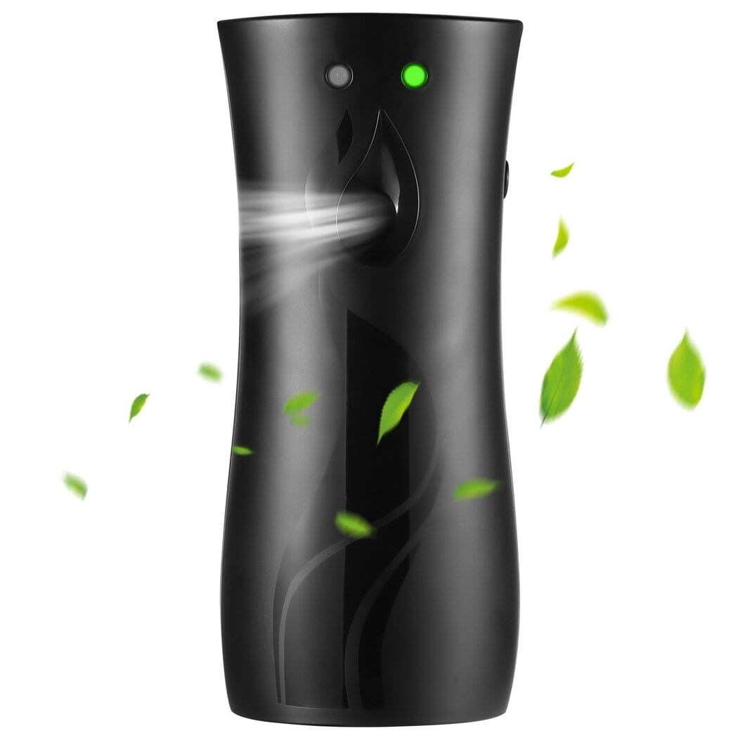 Automatic Fragrance Dispenser, Battery Operated Auto Fragrance Mister Air Refresher, Free Standing/Wall Mounted Fragrance Sprayer, ABS Perfume Dispenser for Bedroom, Living Room, Bathroom, 300ml