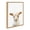 Natural, variant on Kate and Laurel Sylvie Animal Studio Lamb Framed Canvas Wall Art by Amy Peterson Art Studio, 18x24 Natural, Modern Animal Portrait Art for Wall