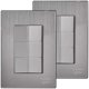 thumbnail image 1 of Apagadores Multivoltaje Inoxium3ASilver 2Pzas Apagadorx3 125-250VCA 10A 50/60Hz Plateado Acero Inoxidable/PC., 1 of 4