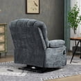 thumbnail image 4 of Spaco Electric Power Lift Recliner Chair, Power Lift Recliner with 8-Point Vibration Massage and Lumbar Heating, Position Up to 350 LBS, Side Pockets, Gray, 4 of 10