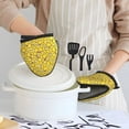 thumbnail image 6 of Pofeuu Duck1 Print Thickened Mini Silicone Oven Mitts Heat Resistant, Rubber Oven Mitt Gloves, Finger Pinch Grips, Pot Holder, Silicone Potholder, 6 of 7