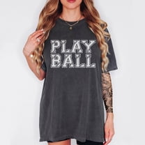 Play Ball Shirt, Game Day Shirt, Baseball Mom Shirt, Baseball Mama T Shirt, Baseball Season, Game Day, Trendy Varsity Sports Mom Shirt Tshirt All Size S-5XL