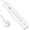 White, variant on TROND Surge Protector Power Strip with USB C, 15ft Long Extension Cord, Thin Flat Plug with 3 USB and 5 AC Outlets 1440J, White