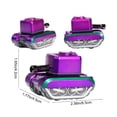 thumbnail image 2 of EGNMCR Cool Alloy Tank Military Tank With Display Box Model Ornament Boy Toy Gift Alloy regenerative tank, 2 of 6