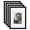 Black-A4, variant on Mixed 4x6 Solid Wood Picture Frame Set, 4 Pack