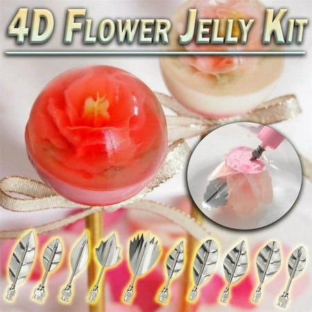 

Mittory Baking Tools/3D Jelly Flower Mold Pudding Decorating Cake Decorating Tools