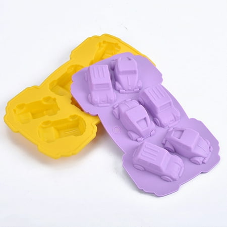 

Car Silicone Mold Fondant Cake Chocolate Decorating Baking Tools Mould Soap Mold