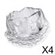 thumbnail image 1 of 4x Copa de Cristal Creativa, Taza de Cristal Resistente Al Calor, de Té Hecho para , Taza de Americana, 1 of 9