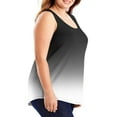 thumbnail image 3 of HADST Tank Top for Women Plus Size Crew Neck Sleeveless Summer Gradient Color Dressy Lightweight Casual Camisole L-5XL, 3 of 6