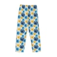 thumbnail image 5 of Goofa Circular Printed Soft Pajama Pants for Men, Wide Leg Comfy Casual Lounge Yoga Pants-Small, 5 of 9