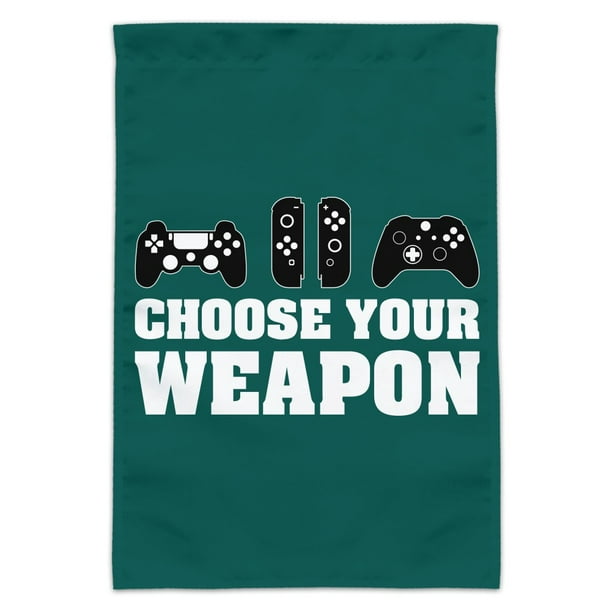 Choose Your Weapon Controllers Games Gamer Garden Yard Flag Walmart Com Walmart Com Choose Your Weapon Controllers Games Gamer Garden Yard Flag Walmart Com Walmart Com