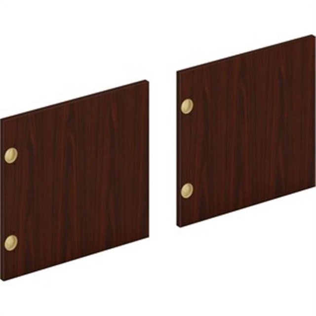 HON HONLDR66LMLT1 66 in. Mod Laminate Doors, Mahogany - Set of 2
