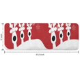 thumbnail image 7 of Red Christmas Reindeer Pattern Kitchen Rug Mat,Kitchen Runner Rugs Non Skid Washable,Decorative Kitchen Floor Mats for Kitchen,Sink,Laundry,17"x47.2", 7 of 7