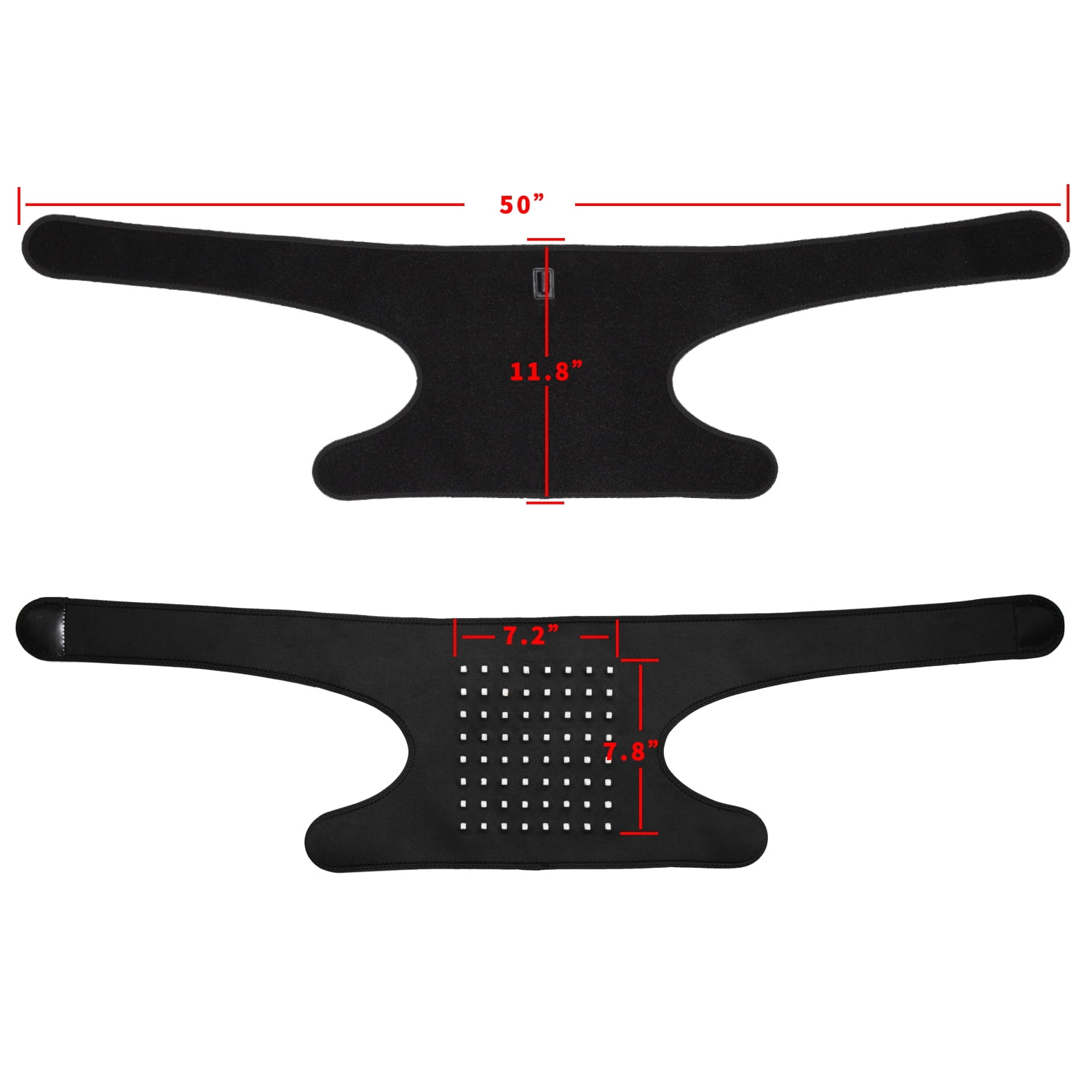 DGYAO Red Light & Infrared Light for Shoulder Back- Muscle Relaxation LED Light Heating Pad Home Use
