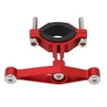 thumbnail image 3 of Support Adaptateur de Cage de Bouteille de Bicyclette, Support de Cage de Bouteille Réglable en Alliage d'Aluminium Résistant à la Corrosion à Haute Résistance pour Tige de Selle pour Vélo de Route pour Vélo de Montagne Noir,Rouge, 3 of 7