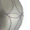 thumbnail image 3 of Vickerman 4.75" Lilac Candy Ornament with Circle Glitter Pattern, 4 per Bag, 3 of 7