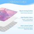thumbnail image 4 of Ironing Mat Portable Ironing Blanket for Table Top Travel Ironing Pad for Washer Dryer 27.6" x 47.2" Pink Fantasy-style Landscape, 4 of 6