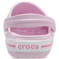 thumbnail image 3 of Zuecos Crocs Crocband para Niños Rosa Bailarina Talla 11, 3 of 7