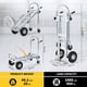 thumbnail image 2 of QinaQin Diablito plegable 3 en 1 de aluminio con doble rueda y capacidad de 1000 lb, carrito convertible para mudanza, reparto, almacén u hogar, 2 of 9