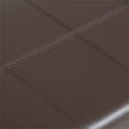 thumbnail image 4 of Simpli Home Dover Banc de Rangement en Similicuir Brun Chocolat, 4 of 5