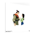 thumbnail image 2 of Gallery Pops Disney Mulan - Li Shang and Mulan Wall Art, Unframed Version, 12" x 12", 2 of 6