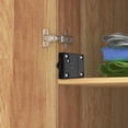 thumbnail image 1 of IFANLANDOR Closet Door Switch Black Plastic Durable for Bookcases 1Pack, 1 of 5