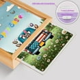 thumbnail image 4 of Happy Easter Pitbull American Flag Truck Acrylic Plaque with Wood Photo Frame Box Terrier Dog Lover Light Box - 03001, 4 of 5