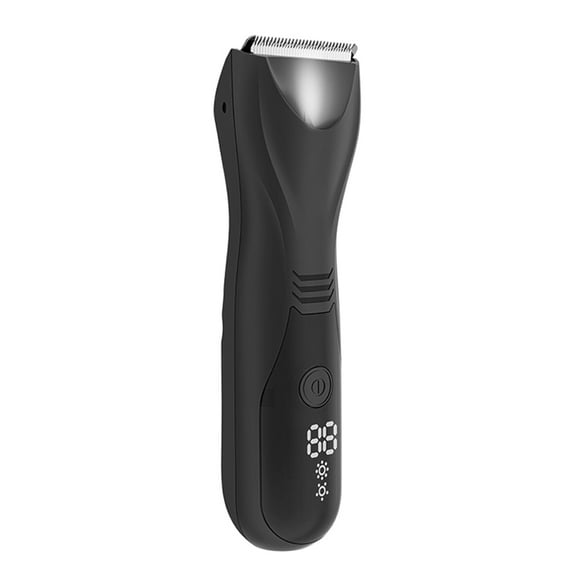 Groin & Body Hair Trimmer for Men Pubic Hair Trimmer Man Electric Waterproof Cordless Rechargeable Shaver Body Groomer