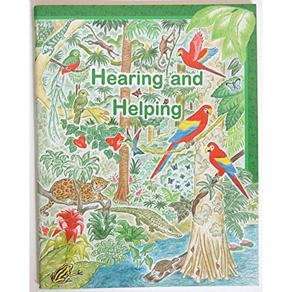 Pre-Owned Hearing and Helping by Martha Rohrer Rod and Staff Preschool Workbook G-H-I Series Paperback
