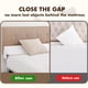 thumbnail image 2 of Almohada con forma de cuña Vekkia, cama king size para cabecero Gap, color blanco, 2 of 7
