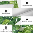 thumbnail image 5 of Summer Palm Leaves Outdoor Rug 4x6 Ft, Non Slip Washable Area Rug, Tropical Green Botanical Patio Rugs Carpet Runner, Large Floor Mat for Indoor/Outdoor Deck Porch Camping, 5 of 8