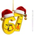thumbnail image 2 of WKSCLPAI 67 Ornament, Funny 67 Christmas Ornaments, Six Seven Meme Alpha Humor Decoration, Durable Acrylic Hanging Ornaments for Xmas Tree, Gifts for Teens & Friends & Humor Lovers, 2 of 7