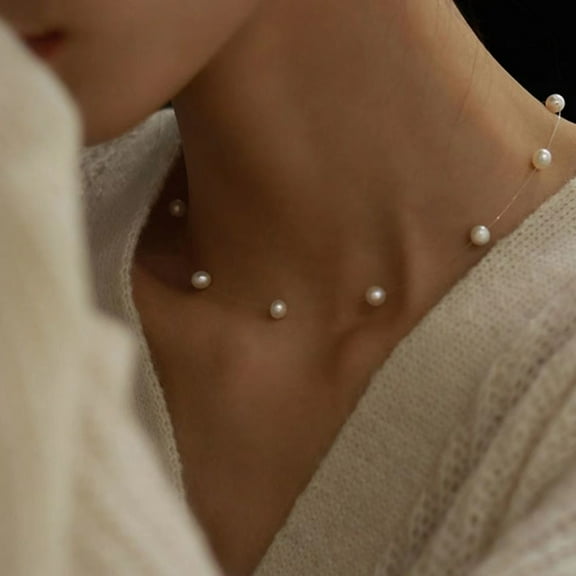 Stylish Pearl Chain Necklace Great for Daily Wear and Special Occasions