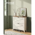 thumbnail image 3 of Collection - Shoe Storage Cabinet Organizer with Flip Drawers  Freestanding Narrow Shoe Rack Cabinet for Entryway  Farmhouse Style  Fits to Pairs  Rustic, 3 of 7