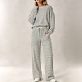 thumbnail image 6 of Leey-World Petite Lounge Sets for Women Ladies' Outfit Women 2 Piece Outfits Sweatsuit Sweatshirt Jogger Sweatpants Tracksuit Lounge Set Clothes, 6 of 8