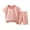 Red B, variant on Mgmyaa Unisex Kids Heart Print Short Sleeve Crew Neck Top and Shorts 2-Piece Pajama Set for Kids Ages 6M-6Y