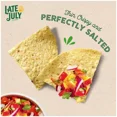 thumbnail image 4 of Late July Snacks Thin and Crispy Organic Tortilla Chips with Sea Salt 10.1oz, 4 of 5