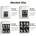 thumbnail image 4 of AISENIN Picture Blanket Customized Couples Gifts for Boyfriend Girlfriend Wife Husband Birthday Valentine Anniversary Wedding Gift for Him Her Women Men, 4 of 5